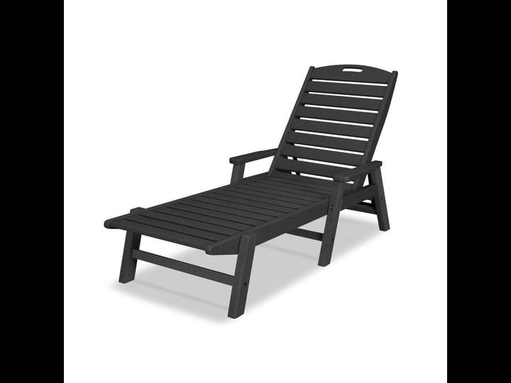 polywood-nautical-chaise-with-arms-black-1