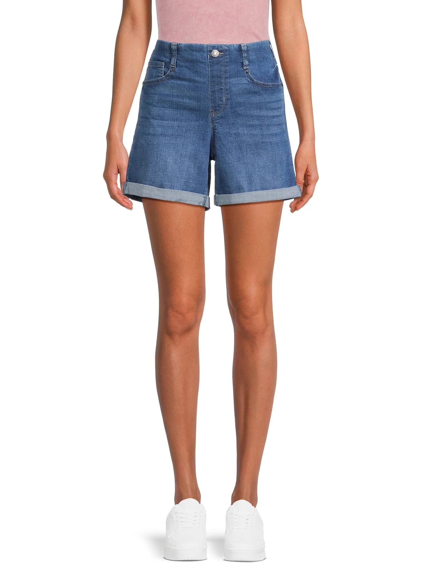 Affordable Stylish Blue Shorts for Women | Image