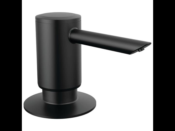 peerless-rp101946bl-flute-soap-dispenser-matte-black-1