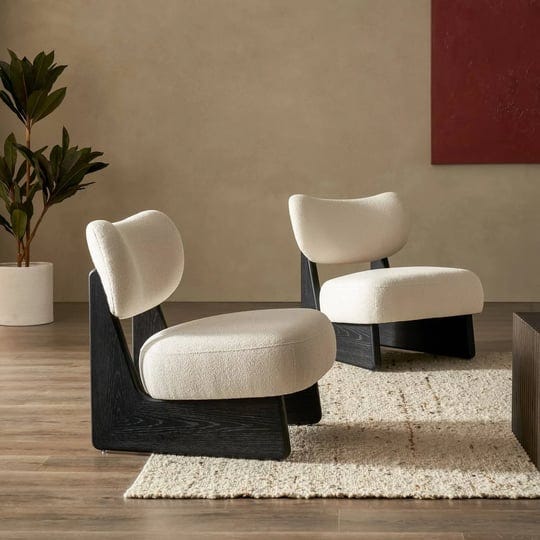 black-boucle-armchair-set-of-2-solange-by-castlery-1