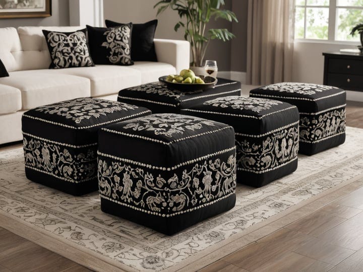 Black-Square-Ottomans-Poufs-5