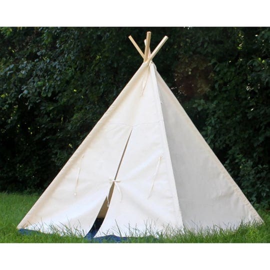 8-ft-super-large-kids-teepee-tent-for-indoor-and-outdoor-off-white-1pc-1
