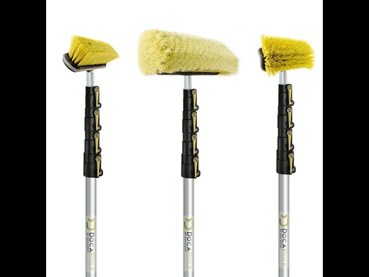 docazoo-docapole-30-ft-high-reach-brush-kit-with-6-24-foot-telescopic-extension-pole-includes-soft-s-1