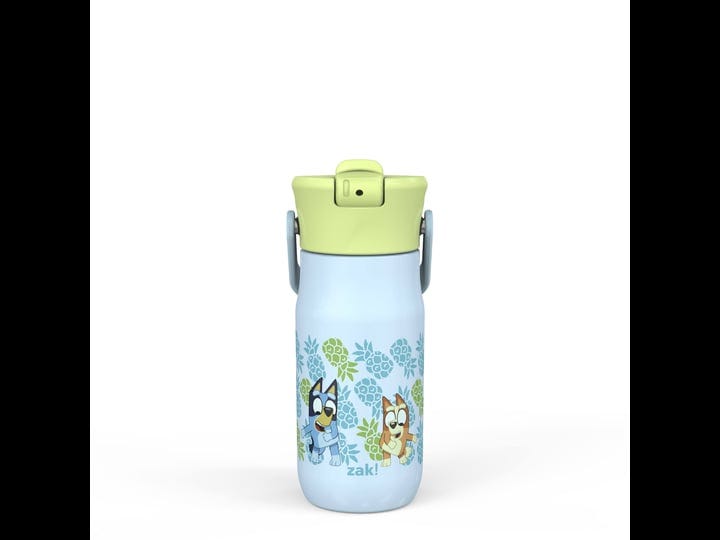zak-designs-14oz-recycled-stainless-steel-vacuum-insulated-kids-water-bottle-bluey-1