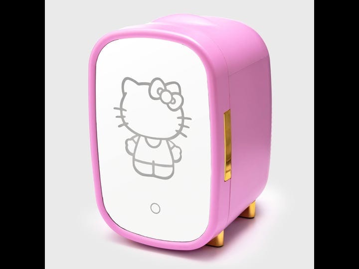 hello-kitty-pink-beauty-mini-fridge-7l-with-light-up-diammable-mirror-ac-1