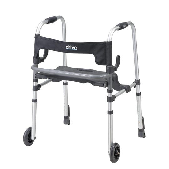 drive-medical-clever-lite-walker-with-push-brakes-grey-1