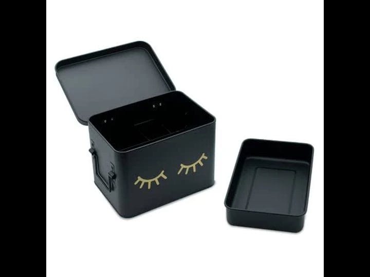 aq-matte-black-gold-metal-storage-box-removable-tray-multipurpose-tin-with-secure-lid-for-cosmetics--1