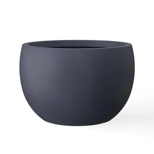 kante-rc0049c-c60121-lightweight-concrete-outdoor-round-bowl-planter-charcoal-1