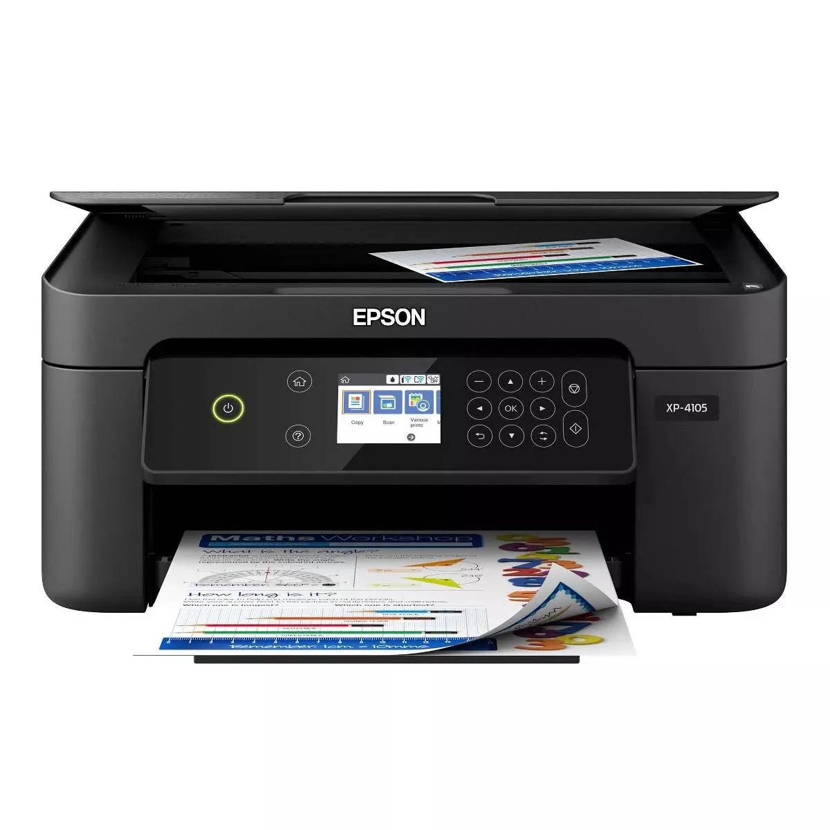 Epson XP-4105 Wireless Color Inkjet Printer with Instant-Dry Technology | Image