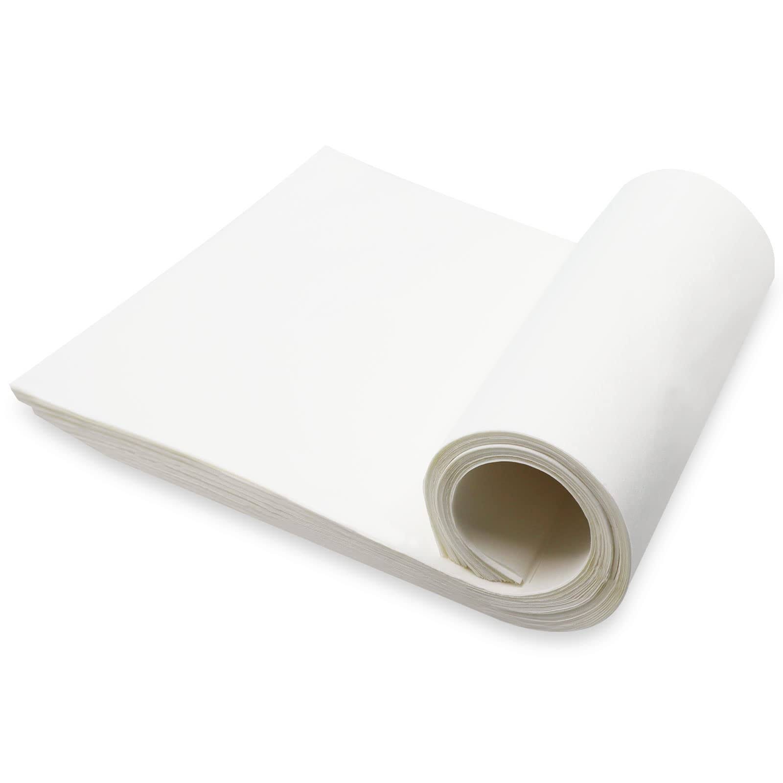 Artist-Grade Sumi Raw Paper for Calligraphy, Painting & Crafts - 90 Premium White Sheets | Image