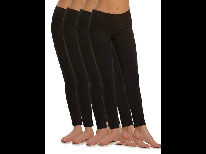 felina-cotton-modal-lightweight-legging-4-pack-yoga-pants-mid-rise-black-medium-1