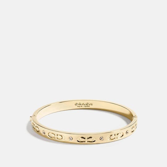 coach-kissing-c-hinged-bangle-gold-1