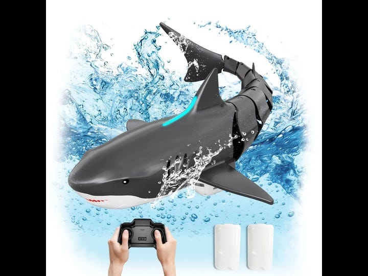 jelly-play-remote-control-shark-pool-toys-for-kids-age-8-122-4ghz-waterproof-rc-boattoy-shark-with-l-1