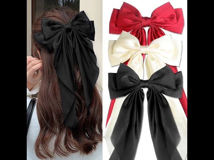 yonoy-3pcs-hair-bows-for-women-hair-bow-clips-bow-hair-ribbons-for-women-big-bows-metal-clips-french-1