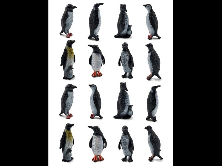 orzizro-16pcs-plastic-penguin-figurines-cute-ocean-animal-penguin-figure-model-toys-for-kids-childre-1