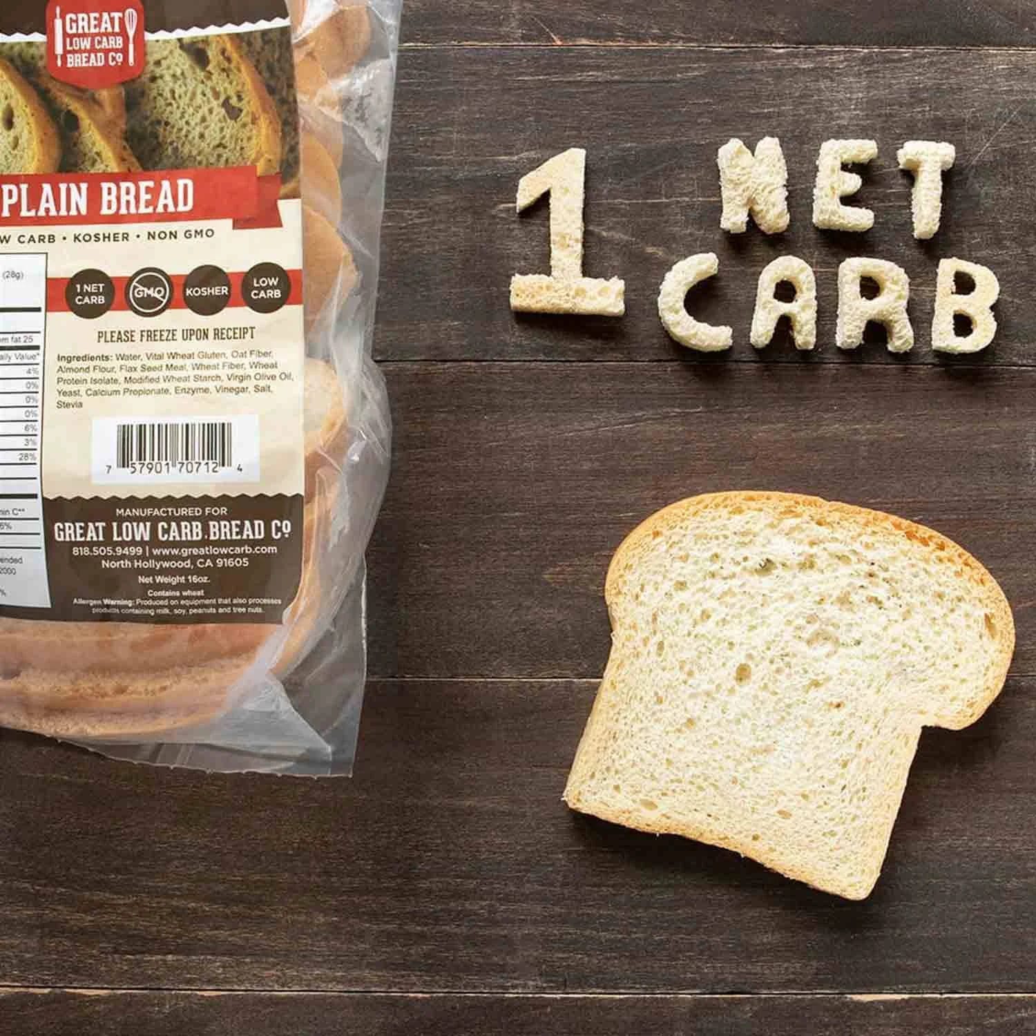 Healthy Low Carb Bread - Great Taste, Non-GMO Ingredients | Image