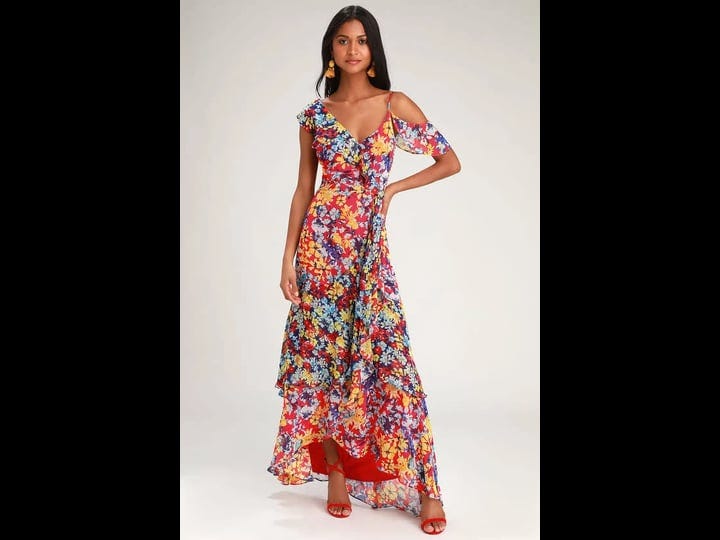 lulus-radiant-ruby-red-floral-print-chiffon-maxi-dress-size-x-large-100-polyester-1