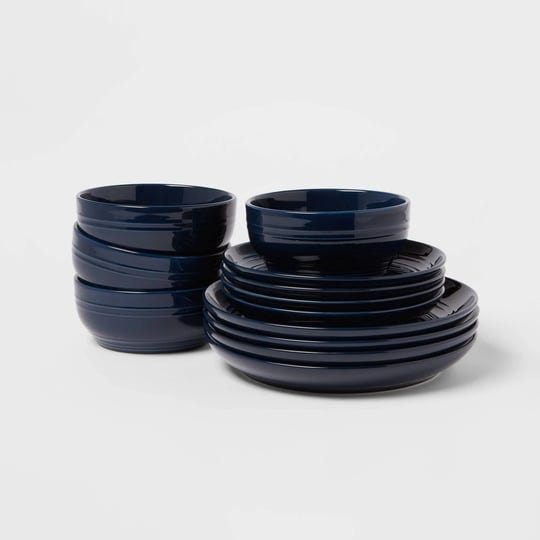 12pc-stoneware-westfield-dinnerware-set-navy-threshold-1