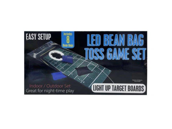 LED-Lit Bean Bag Toss Game for Indoor/Outdoor Fun | Image