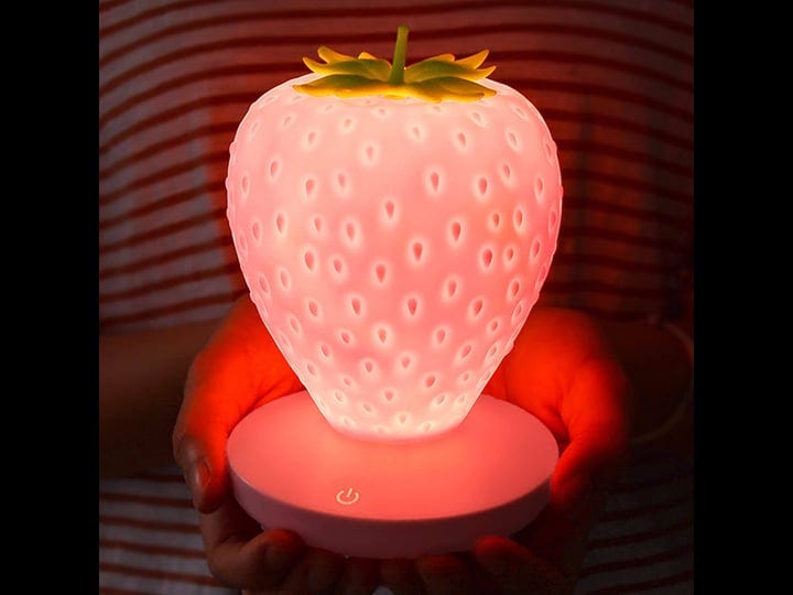 wlhong-strawberry-night-lightcute-silicone-strawberry-lights-kawaii-room-decorusb-rechargeable-bedsi-1