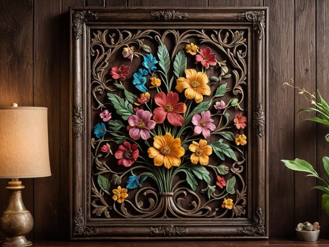 Framed-Floral-Wall-Art-1