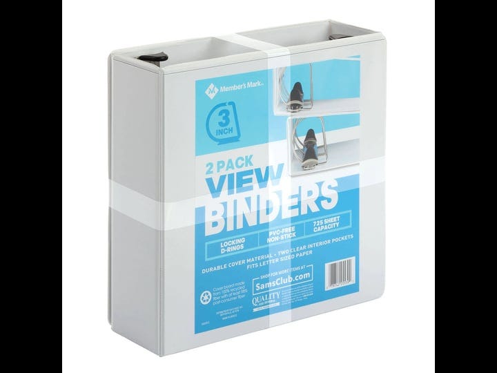 members-mark-3-d-ring-view-binder-white-2-pk-1