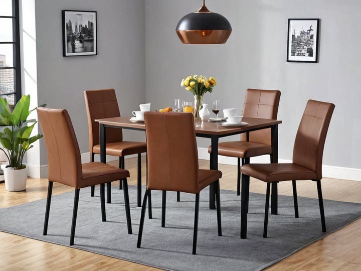 Brown-Faux-Leather-Kitchen-Dining-Chairs-2
