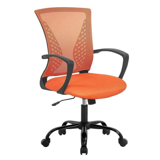 mesh-office-chair-desk-chair-computer-chair-with-lumbar-support-armrest-orange-1