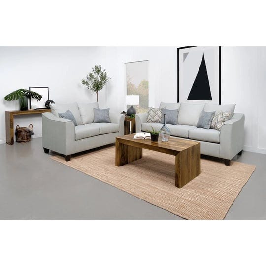 coaster-salizar-2-piece-fabric-upholstered-track-arm-fabric-sofa-set-sand-1