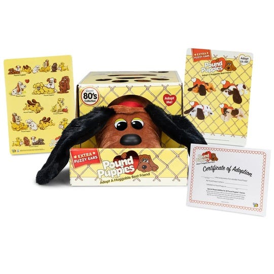 pound-puppies-classic-plush-reddish-brown-with-black-spots-long-fuzzy-ears-1