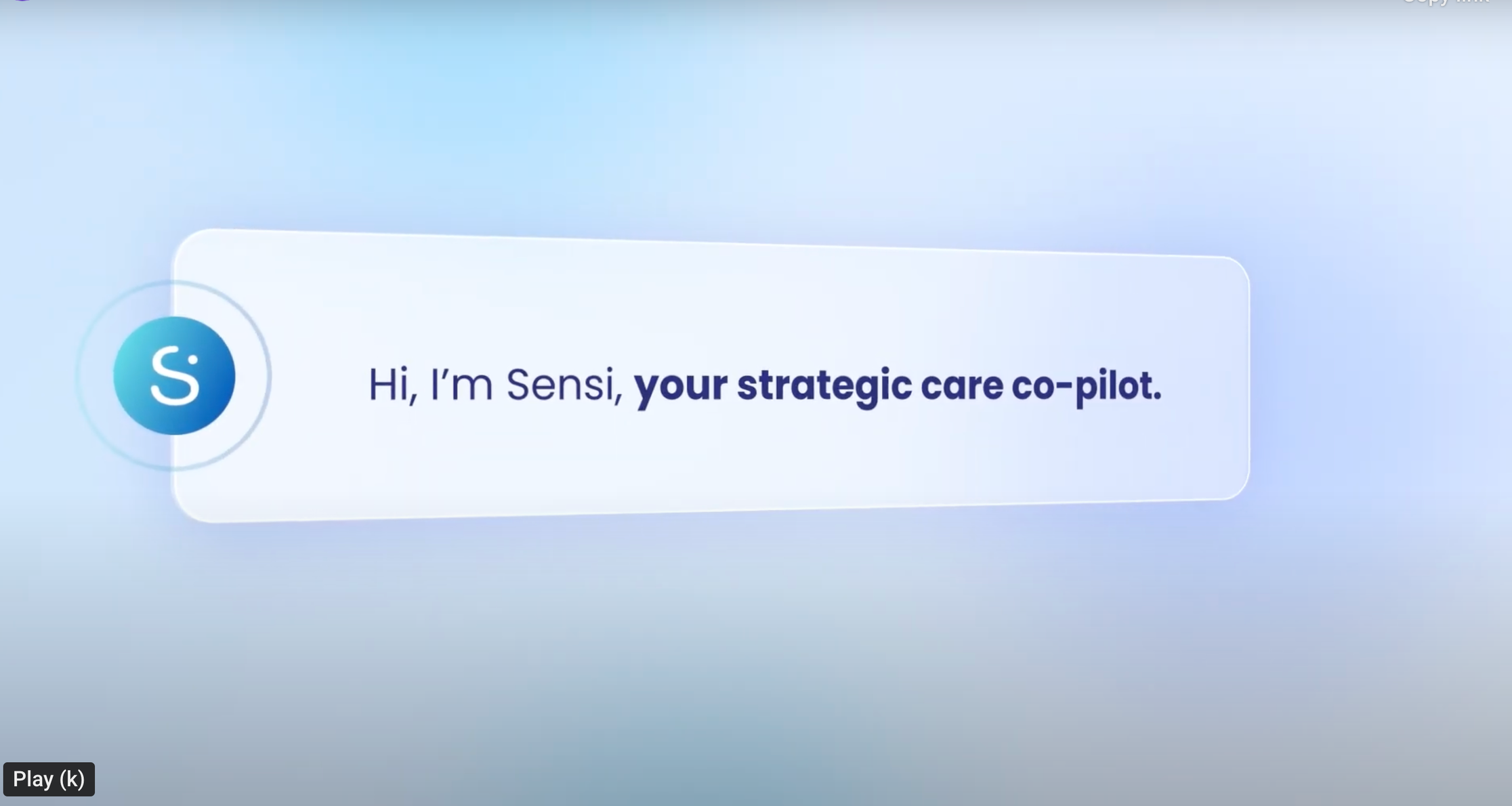 Sensi.AI is an at home care intelligence platform