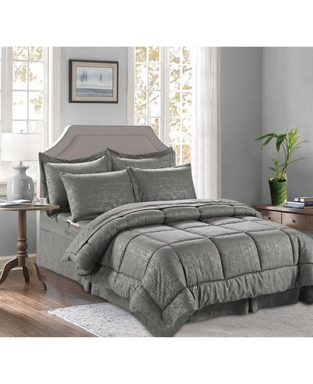 elegant-comfort-bamboo-pinted-6-pc-comforter-set-full-queen-grey-1