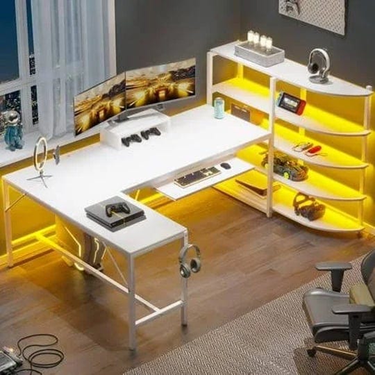 l-shaped-computer-desk-63-inch-corner-gaming-table-or-two-person-desk-table-with-led-lights-and-book-1