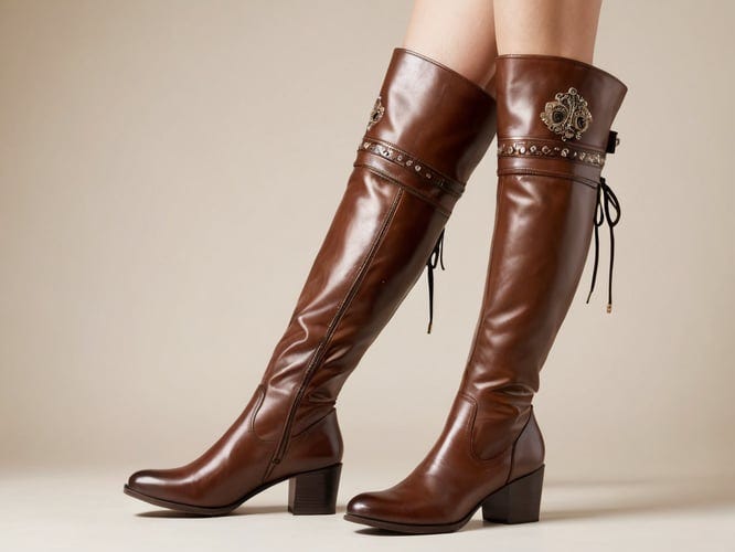 Thigh-High-Brown-Boots-1
