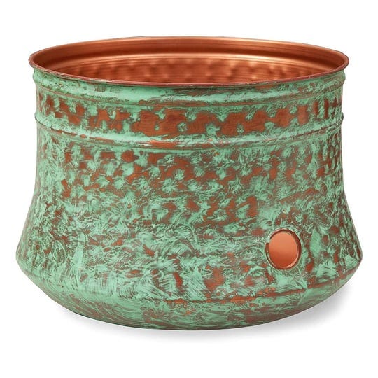 liberty-garden-decorative-rustic-garden-hose-storage-pot-patina-1