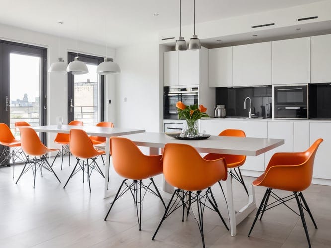 Orange-Kitchen-Dining-Chairs-1