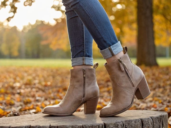 Taupe-Booties-With-Heel-4