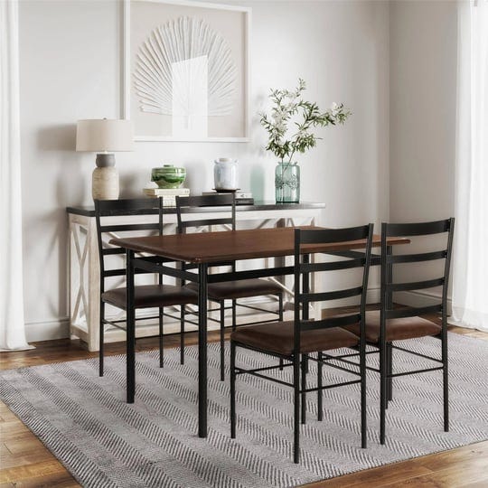 mainstays-5-piece-wood-metal-dining-room-set-seats-4-canyon-walnut-black-1