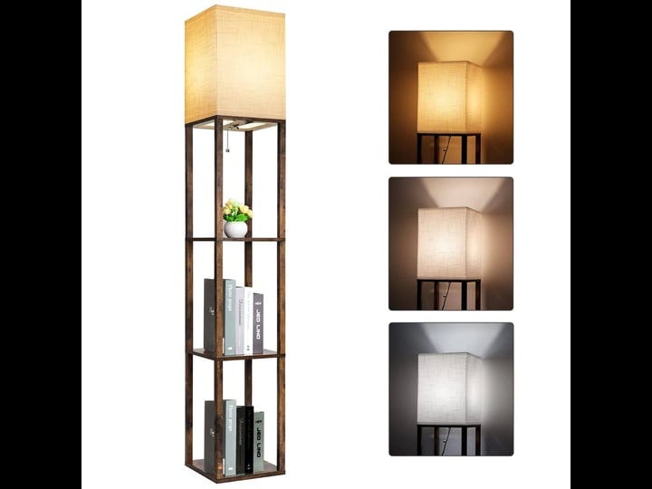 runtop-floor-lamp-with-shelves-modern-shelf-lamp-for-display-storage-3-color-temperature-wood-narrow-1