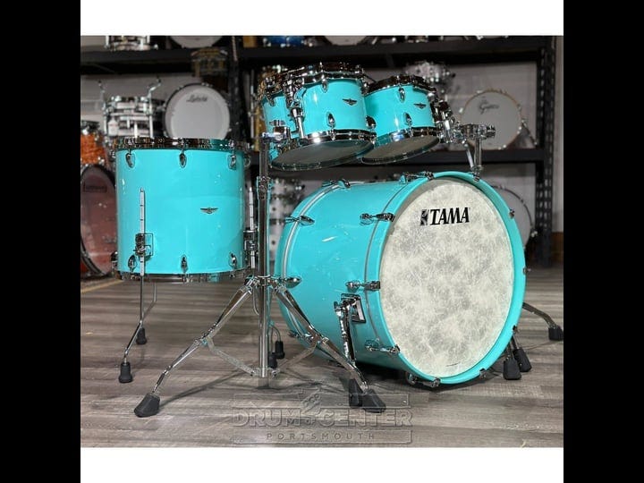 tama-tw42rzsgaq-star-walnut-4pc-drum-set-w-22bd-grand-aqua-blue-1