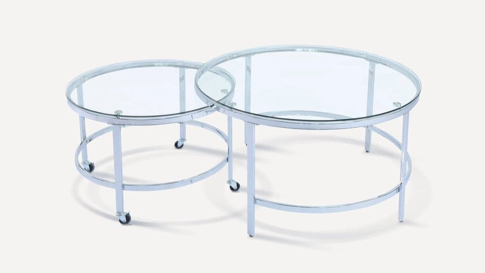 nesting-round-coffee-table-clear-glass-chrome-frame-1