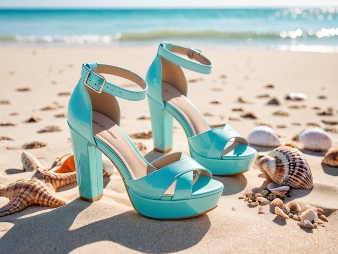 Light-Blue-Chunky-Heels-1