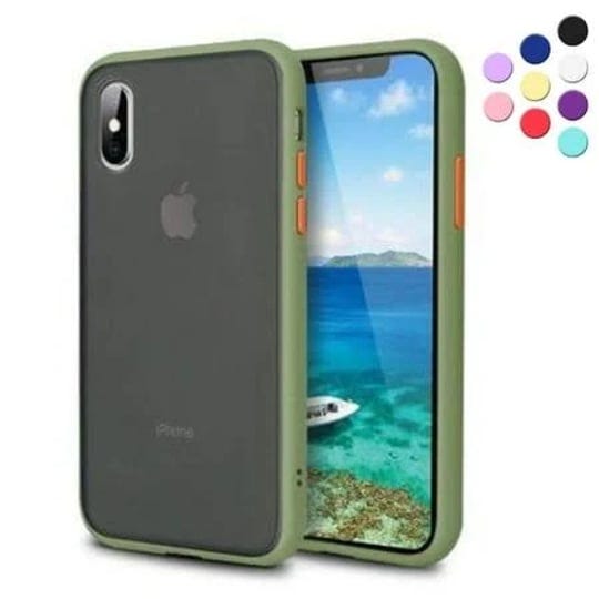 shockproof-matte-case-compatible-for-iphone-xs-x-with-soft-tpu-bumper-slim-phone-case-compatible-for-1