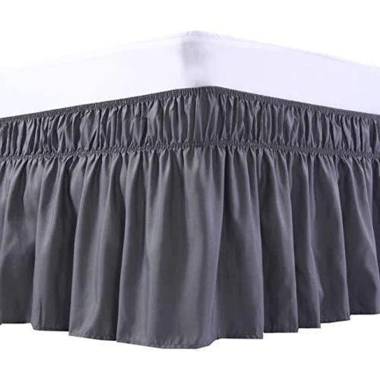 meila-wrap-around-bed-skirt-three-fabric-sides-elastic-dust-ruffled-16-inch-tailored-dropeasy-to-ins-1
