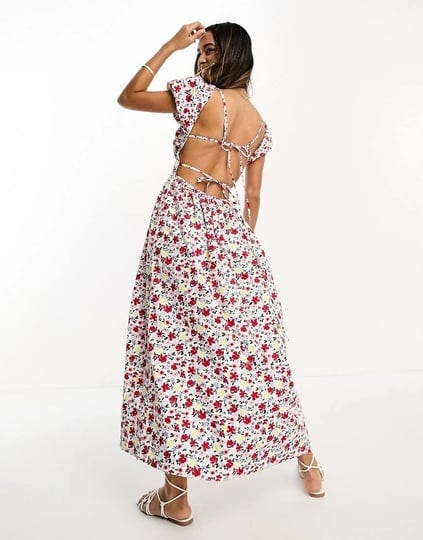asos-design-milkmaid-ruched-bust-midi-dress-with-open-tie-back-in-bright-floral-print-multi-1