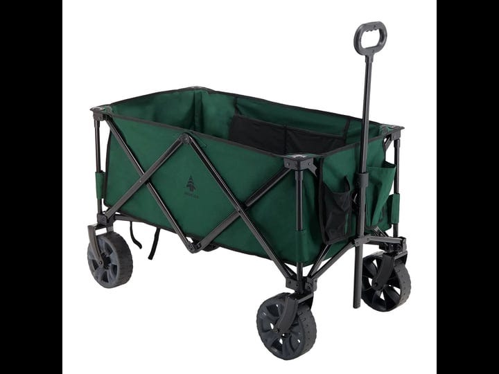 woods-outdoor-collapsible-utility-king-wagon-225-lb-capacity-green-1