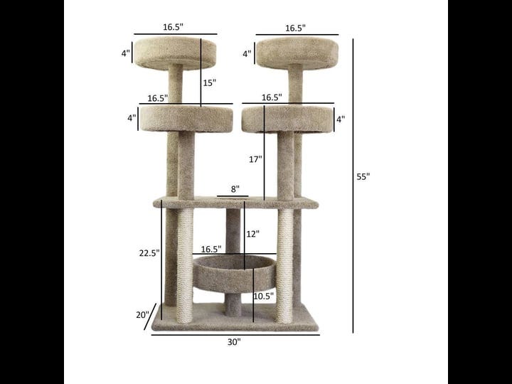 prestige-cat-trees-castle-modern-cat-tree-cat-tower-for-large-cats-1