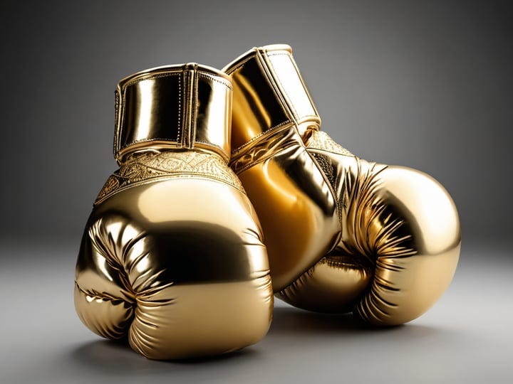 Gold Boxing Gloves-2