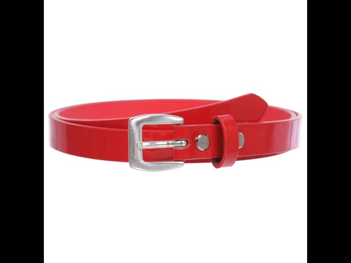 beltiscool-3-4-inch-19-mm-womens-skinny-patent-non-leather-dress-belt-size-large-xl-40-red-1