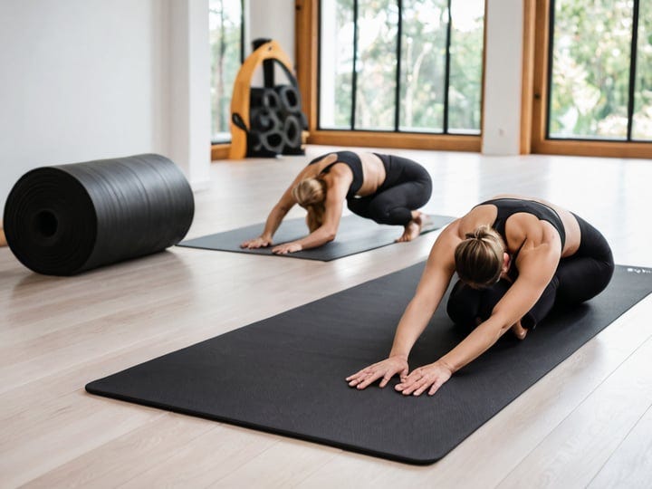 Black Yoga Mats-4